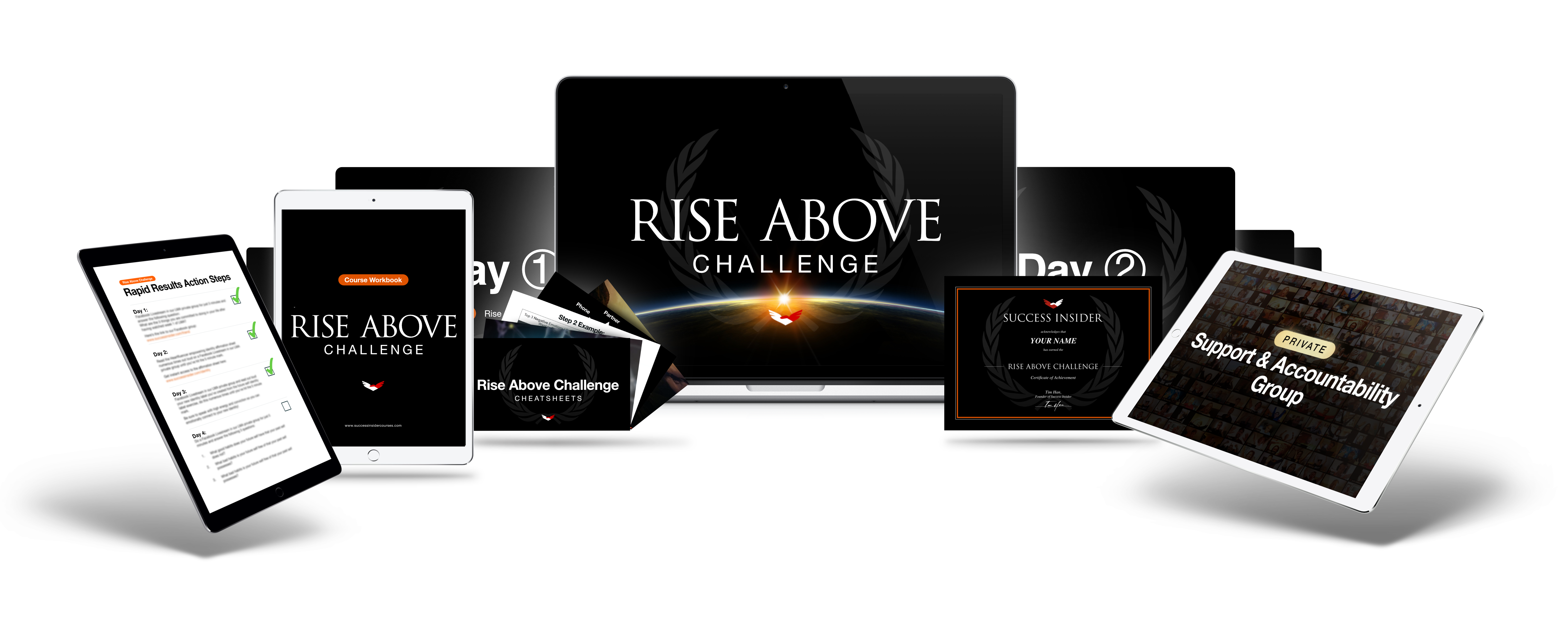 (RAC) Rise Above Challenge Course By Tim Han from Success Insider